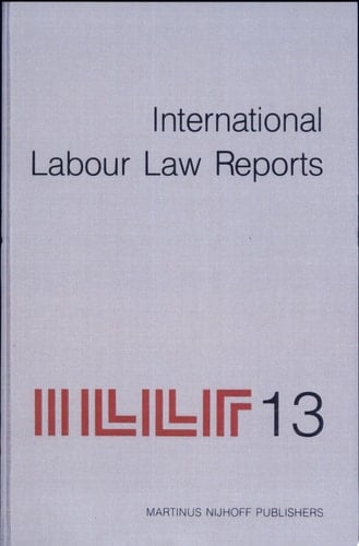 International Labour Law Reports