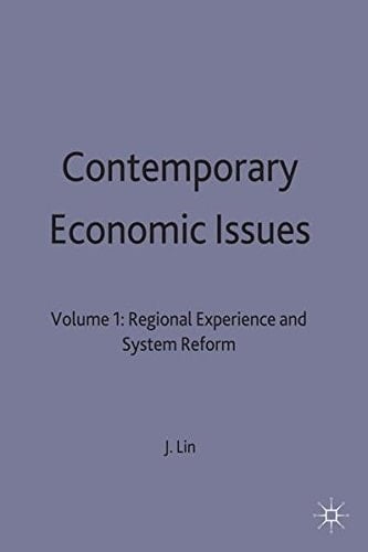 Contemporary Economic Issues Regional Experience and System Reform