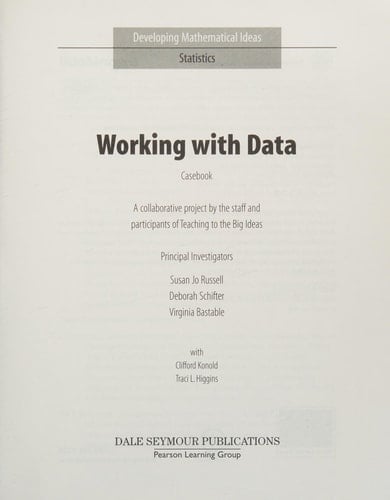 Working with Data Casebook