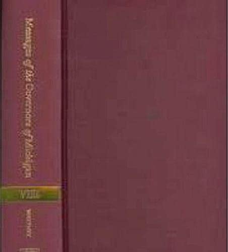 Messages of the Governors of Michigan: 1941-1969 (Volume 8)