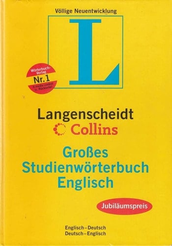 Langenscheidt Collins grosses Studienwörterbuch Englisch