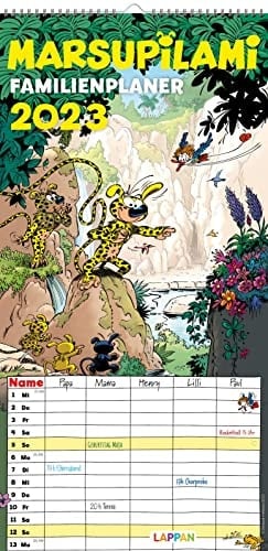 Marsupilami: Familienplaner 2023