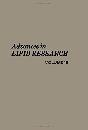Advances in Lipid Research: v. 16