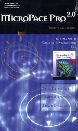 MicroPace Pro 2.0 Individual License for College Keyboarding, 4th
