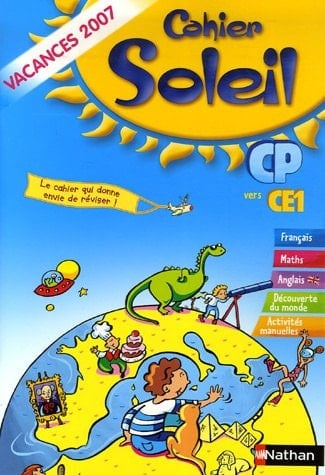 Cahier Soleil du CP vers le CE1