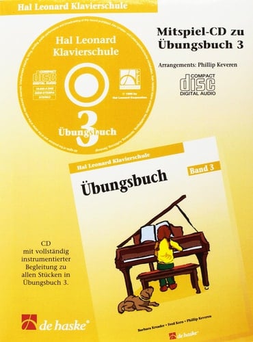 Hal Leonard Klavierschule Übungsbuch 03 (CD)