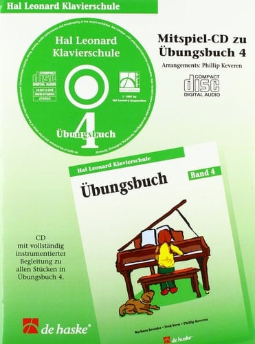 Hal Leonard Klavierschule Übungsbuch 04 (CD)