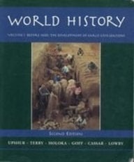World History Before 1600 The Development of Great Civilizations