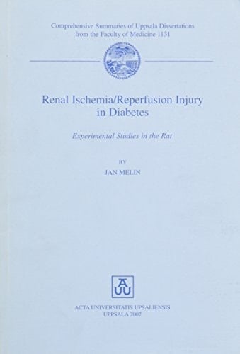 Renal ischemia/reperfusion injury in diabetes experimental studies in the rat