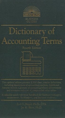 Dictionary of Accounting Terms