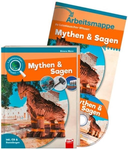 Set: Leselauscher Wissen: Mythen und Sagen (inkl. CD) inkl. Arbeitsmappe