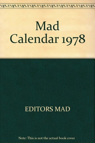 1978 Mad Silver Jubilee Calendar