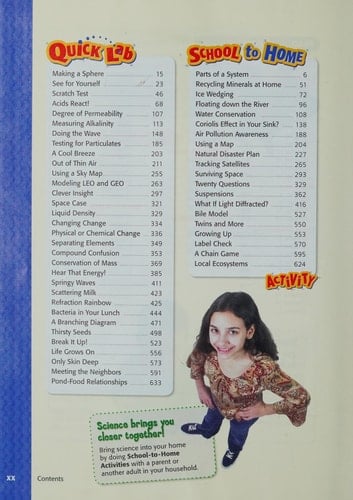 Indiana Holt Science & Technology, Grade 6