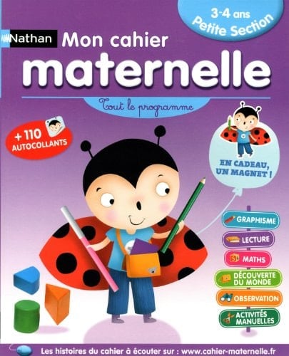 Mon cahier maternelle Petite Section