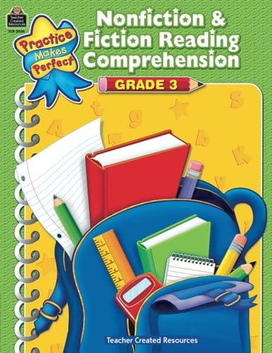 Nonfiction and Fiction Reading Comprehension, Grade 3