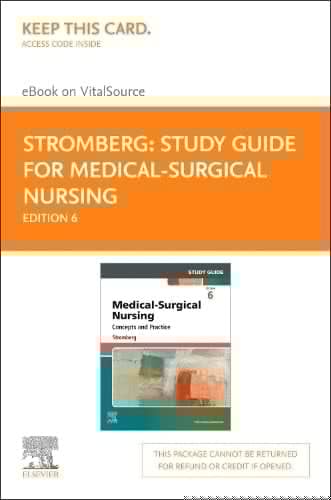 Study Guide for Medical-Surgical Nursing - Elsevier E-Book on Vitalsource (Retail Access Card): Concepts and Practice