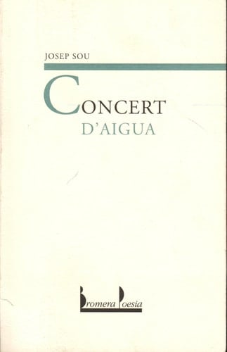 Concert d'aigua