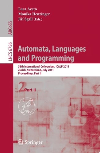 Automata, Languages and Programming
