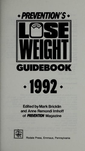 Prevention's Lose Weight Guidebook, 1992