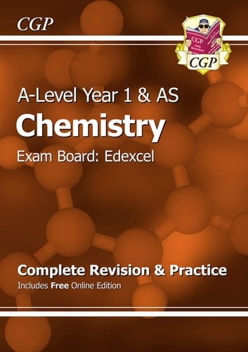 A-Level Year 1 and AS Chemistry Exam Board: Edexcel: Complete Revision and Practice