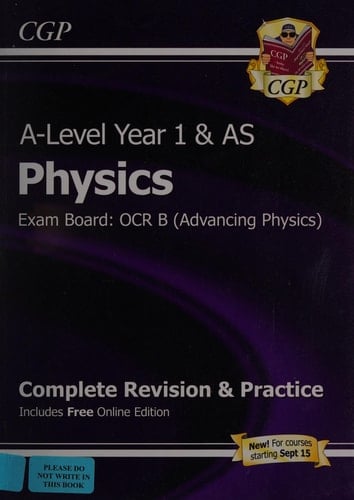 A-Level Year One and AS Physics