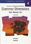 Grammar Dimensions 4 Form, Meaning, Use