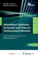 International Conference on Security and Privacy in Communication Networks 10th International ICST Conference, SecureComm 2014, Beijing, China, September 24-26, 2014, Revised Selected Papers, Part II