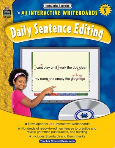 Interactive Learning: Daily Sentence Editing, Grade 5