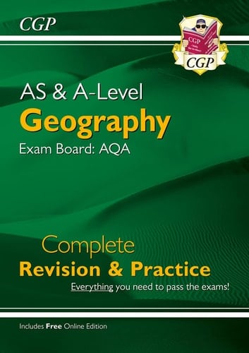 New A-level Geography Aqa Year 1 & 2 Complete Revision & Practice