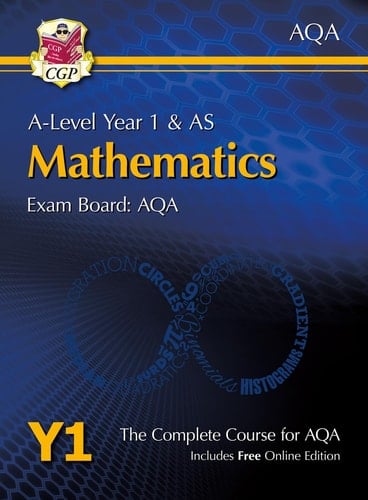 A-Level Year 1 and AS Mathematics, Exam Board AQA
