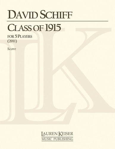Class Of 1915 Score and Parts