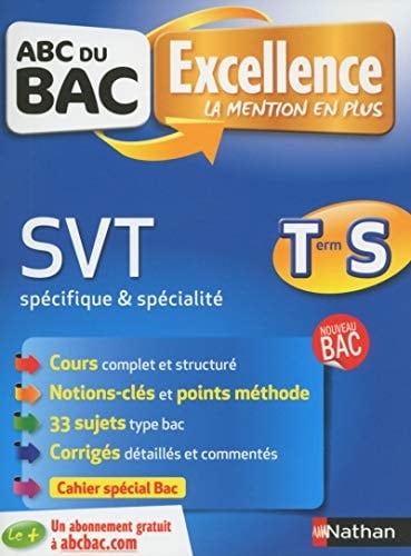 SVT Term S spécifique & spécialité