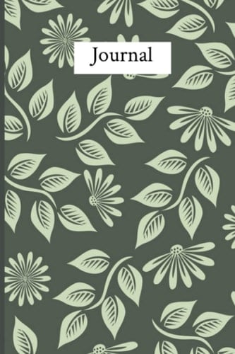 Journal: Flower print Journal