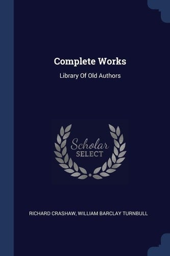Complete Works Library Of Old Authors