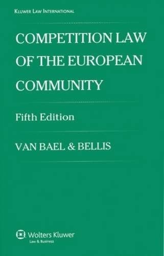 Competition Law of the European Community