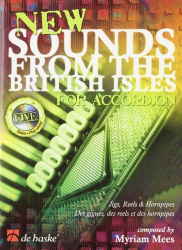 New Sounds From The British Isles For Accordion Bk/CD (Intermediate-Advanced