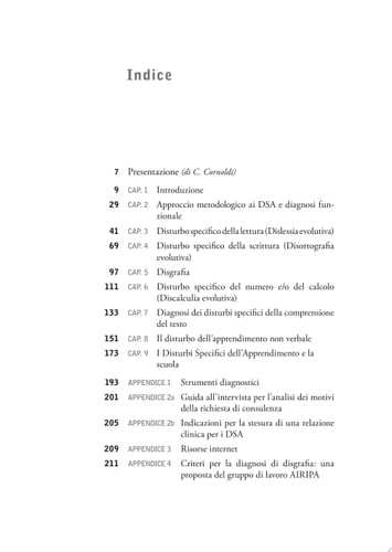 Diagnosi dei disturbi specifici dell'apprendimento scolastico