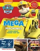 Paw Patrol Mega Machines, Real Rescue Dogs Flip Book
