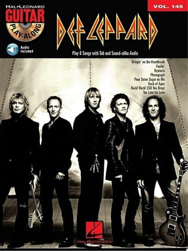 Def Leppard Guitar Play-Along Volume 145
