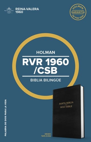 Rvr 1960/CSB Biblia Bilingüe, Tapa Dura Csb/Rvr 1960 Bilingual Bible, Hard Cover