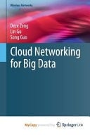 Cloud Networking for Big Data