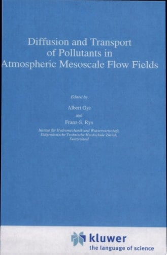 Diffusion and Transport of Pollutants in Atmospheric Mesoscale Flow Fields
