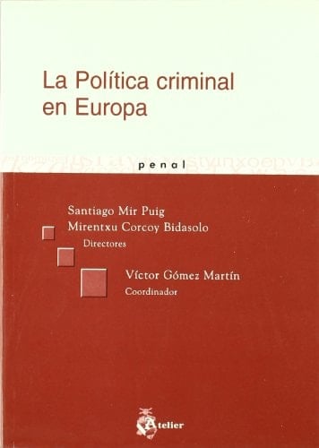 La política criminal en Europa