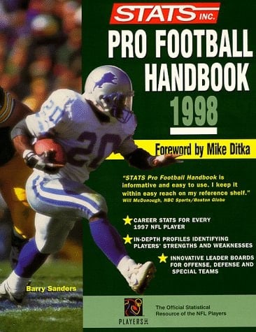 STATS Pro Football Handbook, 1998