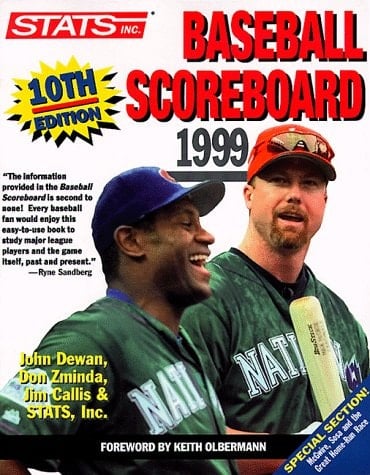 Stats Baseball Score Board 1999