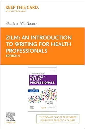 An Introduction to Writing for Health Professionals - Elsevier eBook on VitalSource (Retail Access Card) The SMART Way