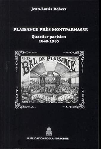Plaisance près Montparnasse Quartier parisien (1840-1985)