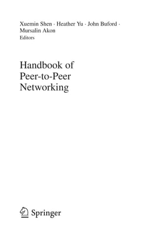 Handbook of Peer-to-Peer Networking