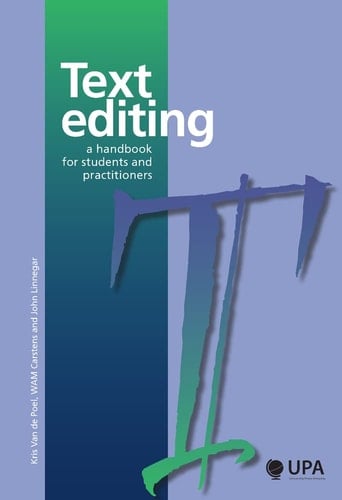 Text Editing A Handbook for Students and Practitioners