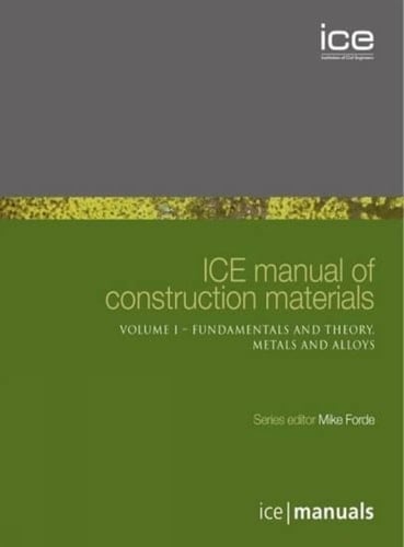 ICE manual of construction materials